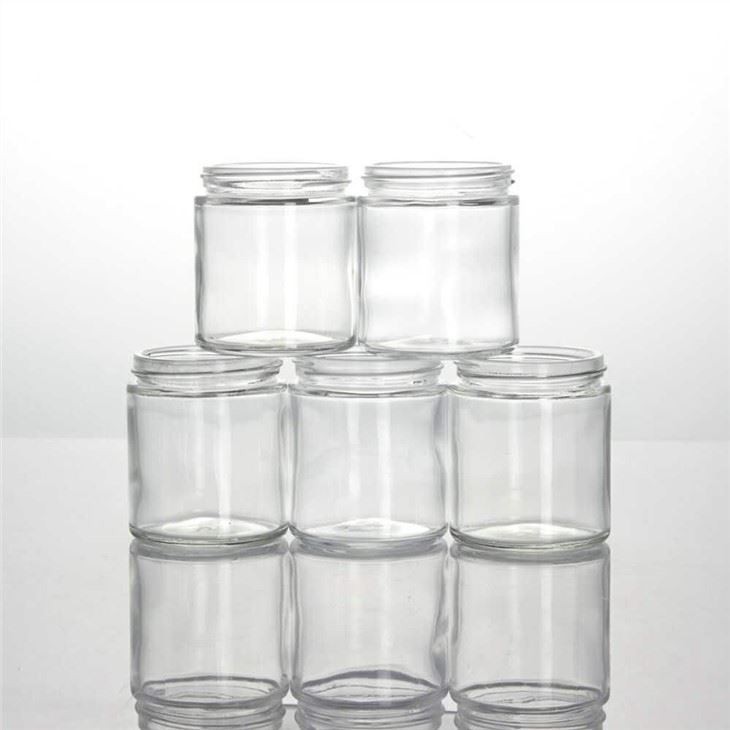 2 Oz 3 Oz 4 Oz Clear Glass Jar