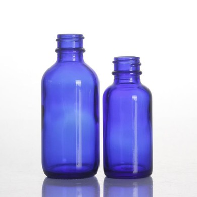 30ml 50ml 100ml Blue Essential Oil Glass Bottle
