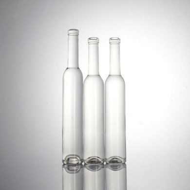 375ml Clear Ice Wine Glass Bottles