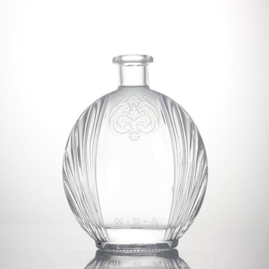 Customized Shape Spirits Liquor Glass Bottle