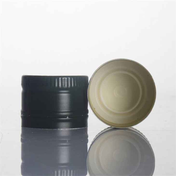 Olive Oil Aluminum Plastic Caps With ROPP