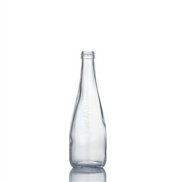 330ml Beverage Water Glass Bottle With 28mm Ropp Caps