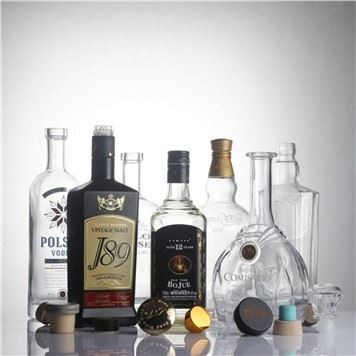 All Kinds Of Spirits Liquor Glass Bottles