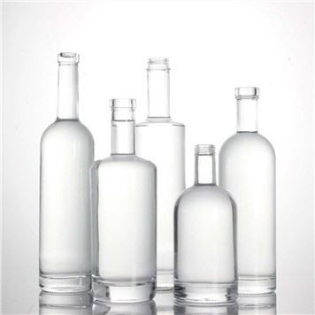 Empty 750ml 700ml Gin Glass Bottle
